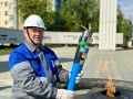 Рязанские газовики передали частицу Вечного огня в Касимовский район