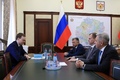 Губернатор Рязанской области и заместитель генерального директора «Газпром межрегионгаз» провели рабочую встречу