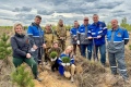В Рязанской области сотрудники газовой отрасли внесли свой вклад в акцию «Сад памяти»